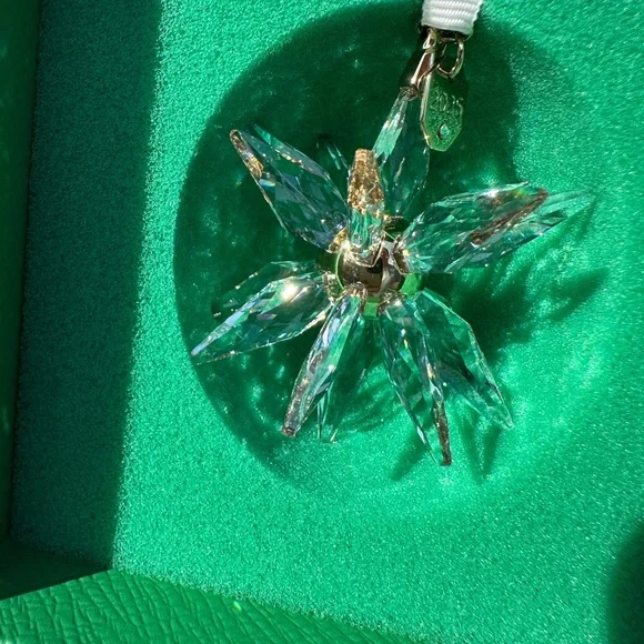 Swarovski Crystal Ornament with Silver Accents - Picture 3 of 7